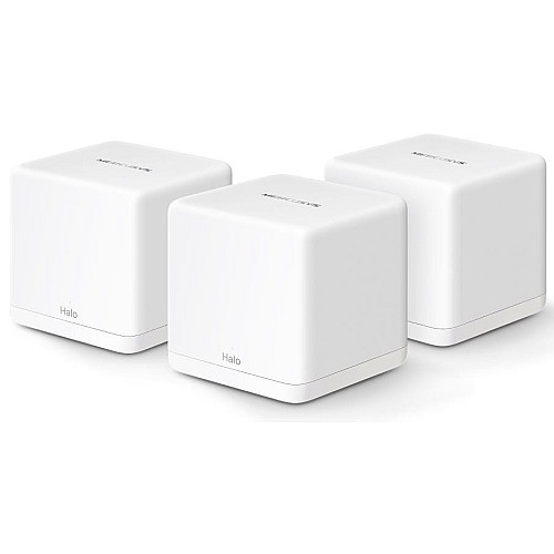 Система WiFi-Mesh MERCUSYS Halo H60X AX1500, 3xGE LAN/WAN, 3мод