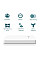 Точка доступу TP-LINK EAP615 WALL AX1800,  1xGE, 3xGE out, PoE