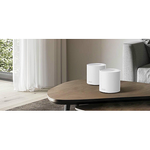 Система WiFi-Mesh TP-LINK Deco X10 AX1500, 1xGE LAN, 1xGE WAN, 1мод