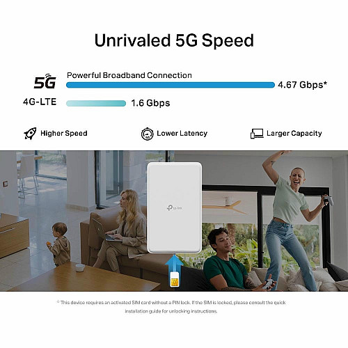 Зовнішній маршрутизатор TP-LINK NE200, 5G, 1x2.5GE LAN (PoE)