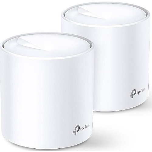 Система WiFi-Mesh TP-LINK Deco X60 AX3000, 1xGE LAN, 1xGE WAN, 2мод