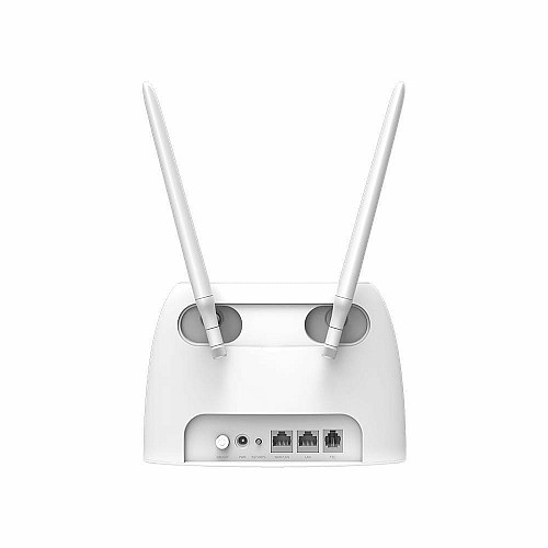 Маршрутизатор TENDA 4G06C N300, 4G/LTE, 1xFE LAN, 1xFE LAN/WAN, 1xRJ11, Cлот для SIM-карты