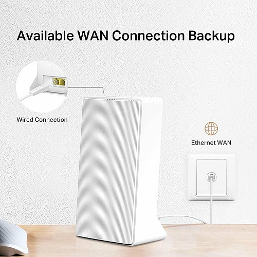 Маршрутизатор MERCUSYS MB130-4G AC1200, 4G/LTE, 1xFE LAN, 1xFE WAN