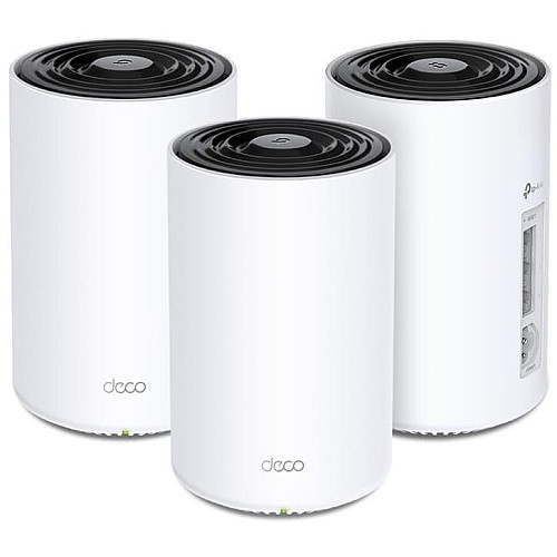 Система WiFi-Mesh TP-LINK Deco PX50 AX3000, 3xGE LAN/WAN, 3 моды, Powerline G1500