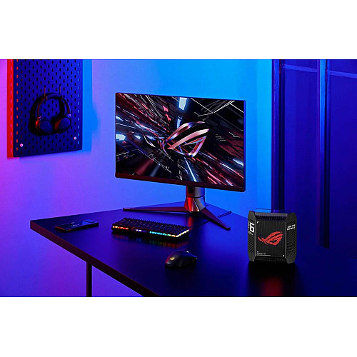 Система WiFi-Mesh ASUS ROG Rapture GT6 AX10000, 3xGE LAN, 1x2.5GE WAN, 1xUSB 3.2, 2мод, черный