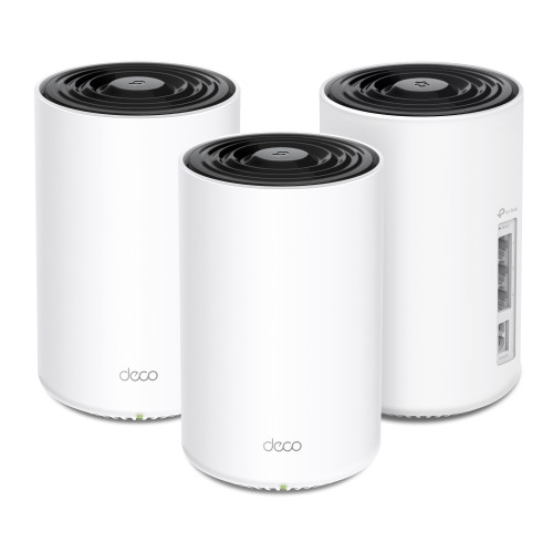 Система WiFi-Mesh TP-LINK Deco PX10 AX1500, 3xGE LAN/WAN, 3 мод, Powerline AV1000