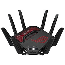 Маршрутизатор ASUS GT-BE19000 BE-19000 1x10GE LAN, 3x2.5GE LAN, 1x10GE WAN/LAN, 1x2.5GE WAN/LAN, 1xUSB3.2, 1xUSB2.0, MESH