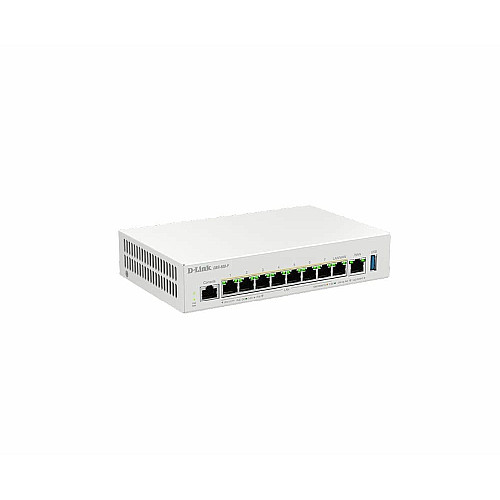Мультисервисный Маршрутизатор D-Link DBR-600-P, 7x2.5GE LAN PoE, 1x2.5GE LAN/WAN PoE, 1x2.5GE WAN, 1xUSB 3.0, 120Вт