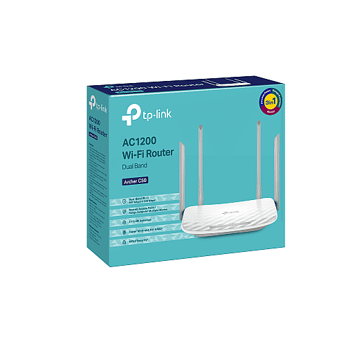 Маршрутизатор TP-Link ARCHER C50 AC1200, 4xFE LAN, 1xFE WAN
