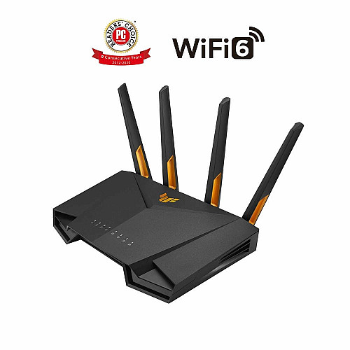 Маршрутизатор ASUS TUF-AX3000 v2 AX3000, 4xGE LAN, 2,5xGE WAN, 1xUSB3.2, MESH