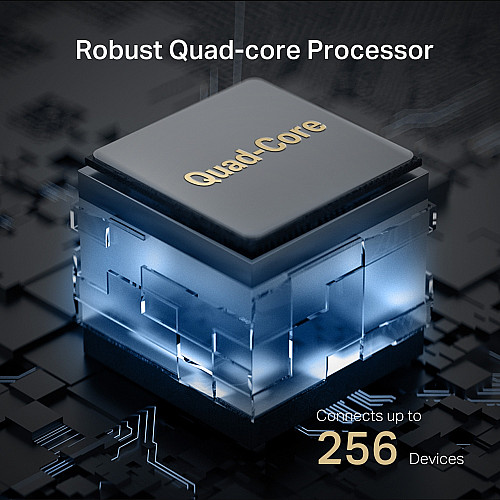 Маршрутизатор MERCUSYS MR90X AX6000, 1x2.5GE WAN/LAN, 1xGE WAN\LAN, 2xGE LAN