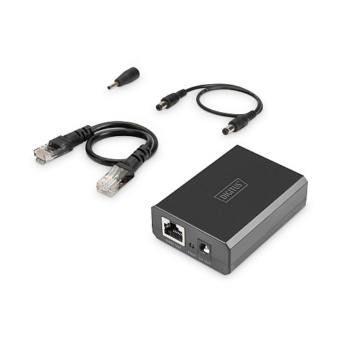 Розгалужувач DIGITUS Gigabit Ethernet PoE splitter, 51W