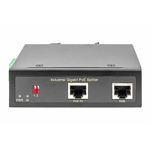 Разветвитель DIGITUS Gigabit Ethernet PoE++ splitter, Industrial, 95W