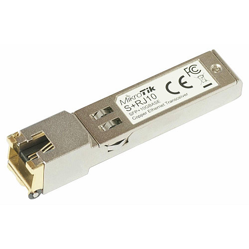 Трансивер MikroTik S+RJ10 SFP+, 1x10GE