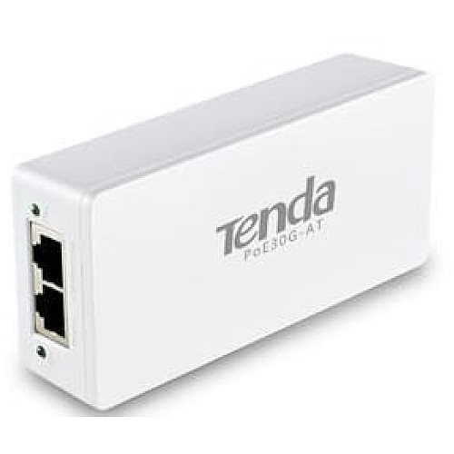 PoE-iнжектор TENDA PoE30G-AT 1xGE, 1xGE PoE, 30W