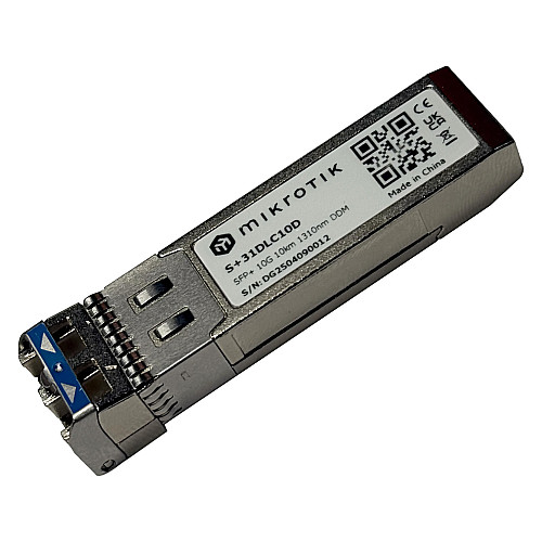 Трансивер MikroTik S+31DLC10D SFP+, 10GBaseLR, SM, 10км, 1310nm