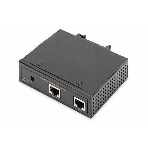 Разветвитель DIGITUS Gigabit Ethernet PoE++ splitter, Industrial, 95W