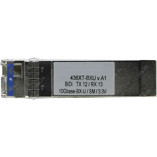 SFP+Трансивер 436XT-BXU/40KM 1x10GBaseLR, WDM, SM 40км, LC