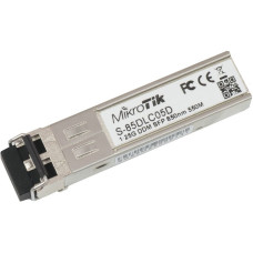 Трансивер MikroTik S-85DLC05D SFP, 1x1000BaseSX, MM, 550м, LC