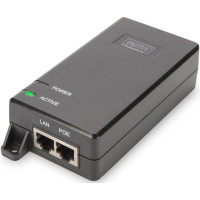PoE-инжектор DIGITUS PoE+ 802.3at, 10/100/1000 Mbps, Output max. 48V, 30W