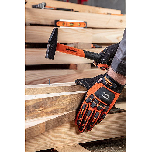 Молоток слесарный Neo Tools Extrem 500г 32.5см рукоятка стекловолокно
