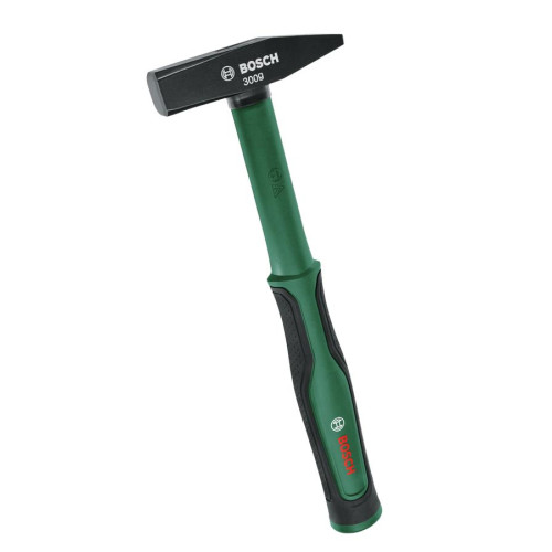 Молоток слюсарний Bosch 300г 30см руків'я скловолокно з м‘яким бампером