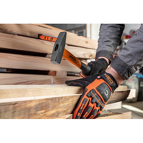 Молоток слесарный Neo Tools Extrem 500г 32.5см рукоятка стекловолокно