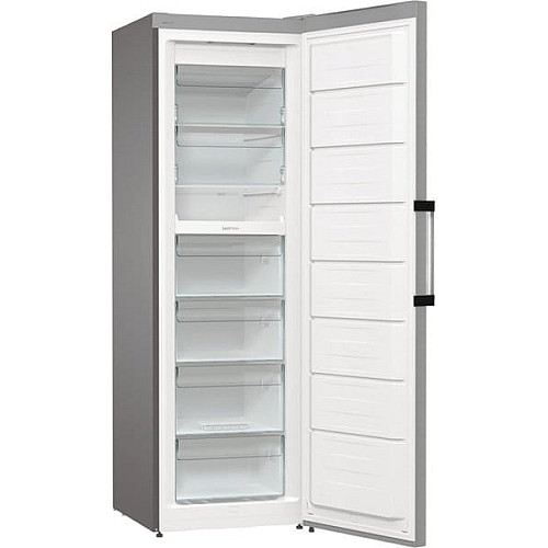 Морозильная камера Gorenje, 185.5x59.5х66.3, 280л, 1дв., A++, NF, дисплей наружный, инвертор, матовый нерж