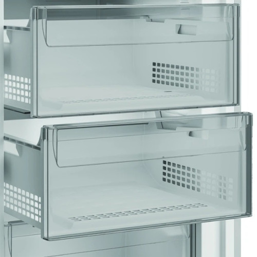 Морозильна камера Whirlpool, 191.2x70х81.3, 404л, E, NF, дисплей, інв., сірий