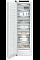 Морозильна камера Liebherr, 185.5x59.7х67.5, 271л, 1дв., D, NF, диспл внутр., білий