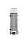 Морозильна камера Electrolux, 186x60х65, 278л, E, NF, інв., нерж