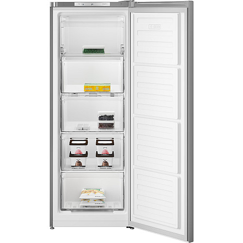 Морозильна камера Beko, 146x54x57, 168л, 1дв., E, NF, сірий
