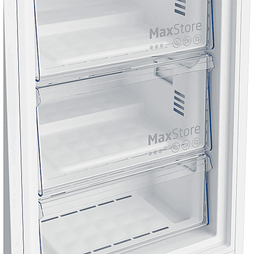 Морозильная камера Beko, 152x60x71, 220л, 1дв., E, NF, белый
