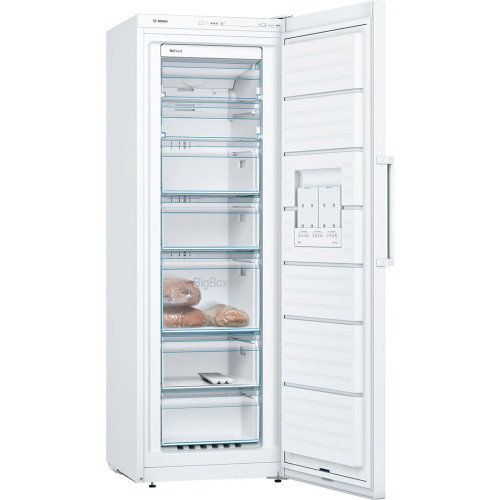 Морозильна камера Bosch, 176x60x65, 225л, 1дв., E, NF, білий