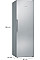 Морозильна камера Siemens, 186x60x65, 242л, 1дв., E, NF, нержавіюча сталь
