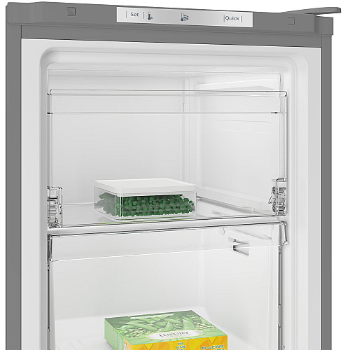 Морозильна камера Beko, 146x54x57, 168л, 1дв., E, NF, сірий