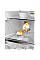 Морозильна камера Electrolux, 186x60х65, 278л, E, NF, інв., нерж