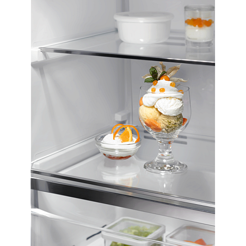 Морозильна камера Electrolux, 186x60х65, 278л, E, NF, інв., нерж
