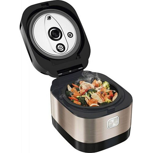 Мультиварка Tefal MultiCook&Stir, 1200Вт, чаша-5л, електронне керув., пластик, чорно-бронзовий