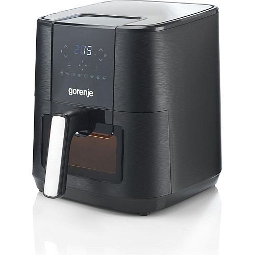 Мультипечь Gorenje 1350Вт, чаша-5.4л, сенсорное управл., 8 авто. программ, пластик+металл, черный