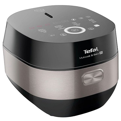 Мультиварка Tefal Multicook&Bake IH, 1500Вт, чаша-5л, электронное управл., металл/пластик, черный
