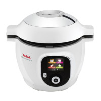 Мультиварка-скороварка Tefal Cook4Me +, 1600Вт, чаша-6л, електронне керув., пластик, білий