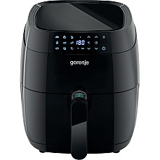 Мультипіч Gorenje 1400Вт, чаша-3.5л, сенсорне управл., 9 авто. програм, пластик, чорний