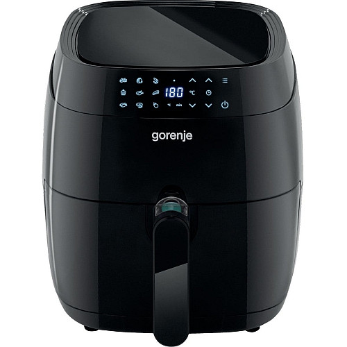 Мультипіч Gorenje 1400Вт, чаша-3.5л, сенсорне управл., 9 авто. програм, пластик, чорний