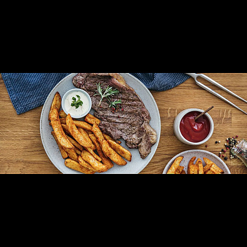 Мультипіч Tefal EasyFry&Grill XXL, 1830Вт, чаша-6.5л, сенсорне керув., 8 програм, пластик, чорно-синій