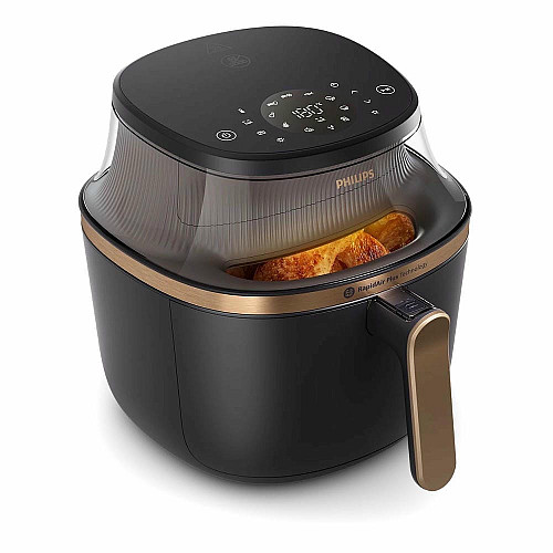 Мультипечь Philips Ovi Series 3000, 1700Вт, чаша-6.2л, сенсорное управл., 12 авто. программ, пластик, черный