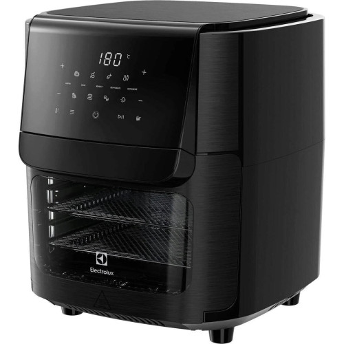 Мультипіч Electrolux 1800Вт, чаша-12л, сенсорне керування, 12 авто. програм, віконце, пластик, чорний