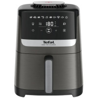 Мультипечь Tefal Easy Fry Silence, 1670Вт, чаша-5л, сенсорное управл., 10 программ, пластик, темно серый-черный