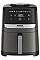 Мультипечь Tefal Easy Fry Silence, 1670Вт, чаша-5л, сенсорное управл., 10 программ, пластик, темно серый-черный