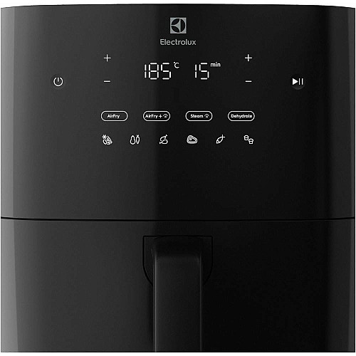 Мультипечь Electrolux 1800Вт, чаша-6.8л, сенсорное управление, 6 авто. программ, пара, пластик, черный